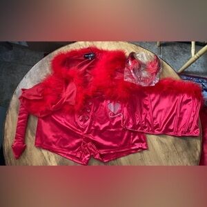 Dolls Kill Sinner Spitfire Devil Halloween Costume 1X